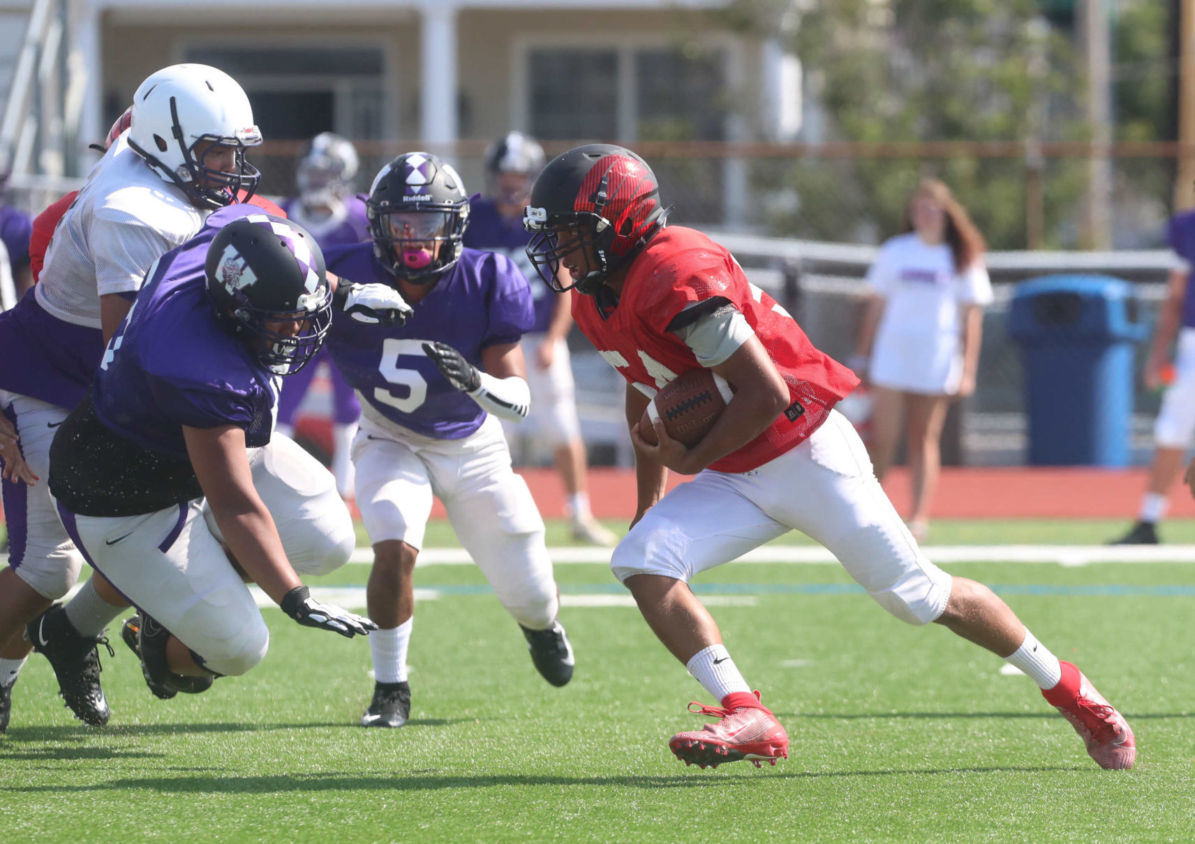 Ocean City Football scrimmage